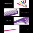 thumbnail image 4 of Peine de Dientes Planos ABS ANGGREK Peine de Cola 21,5 x 2,5 x 9,5 cm 8,5 x 1 x 3,7 pulgadas Oro, 4 of 8