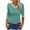 Green, variant on Dagugfen Long Sleeve Shirts for Women Color Block Comfy Tunic Tops Loose Casual Trendy Workwear Tops with Pocket