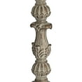 thumbnail image 4 of Barnes and Ivy Duval Traditional Table Lamp 34" Tall Distressed Antique White Candlestick Crystal Beige Bell Shade for Bedroom Living Room Nightstand, 4 of 9