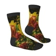 thumbnail image 5 of Yiaed Cactus Flowers Print Crew Socks for Boys Girl Crew Athletic Half Sport Running Breathable Socks Lightweight Stretch Kid's Socks, 5 of 6