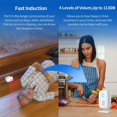 thumbnail image 2 of Buscapersonas inalámbrico inteligente para cuidadores, alerta de sensor de movimiento y prevención de caídas para niños mayores en el hogar, alarma de habitación y cama, etc. ER, 2 of 5