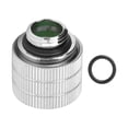 thumbnail image 3 of Fast twist fittings quick screw fittings Hard Tube Fittings Fast Twist Computer WaterCooled 20kg AntiDropping Quick Screw HYGKNB12MSilver, 3 of 8