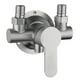 thumbnail image 1 of Stainless Steel Shower Faucet Hot And Cold Water Mixer Wall Mounted Metal Handle, 1 of 10