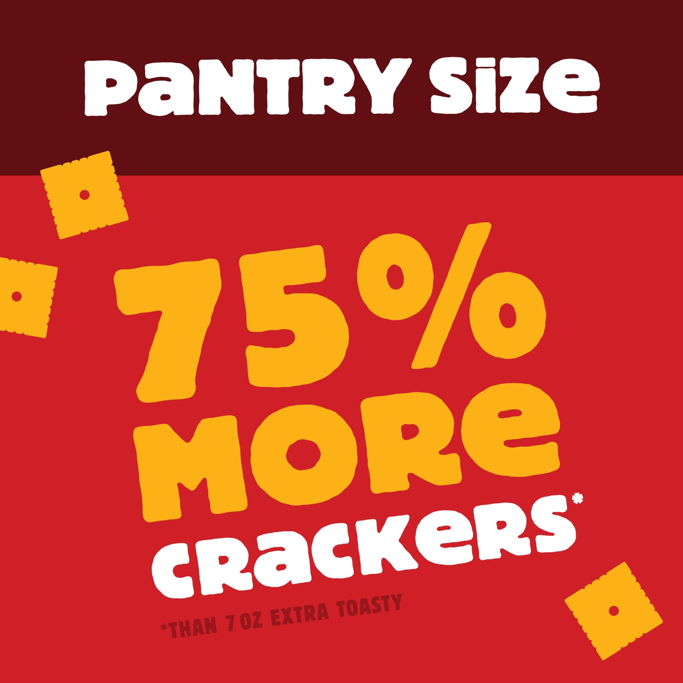 (2 pack) Cheez-It Extra Toasty Cheese Crackers, Baked Snack Crackers, 12.4 oz
