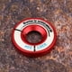 thumbnail image 1 of Embellecedor de la cubierta del anillo luminoso del botón de arranque y parada del coche, embellecedor de la cubierta del orificio de la llave circular embellecedor de la cubierta(Rojo), 1 of 5