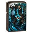 thumbnail image 1 of Zippo Siren Design Brown Pocket Lighter, 1 of 10