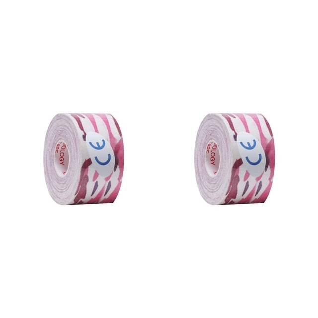 Sonducket Cinta de kinesiología de 2,5 cm de ancho, cinta atlética, cinta de recuperación deportiva, cinta de flejado para gimnasio, Fitness, Type24 NO24