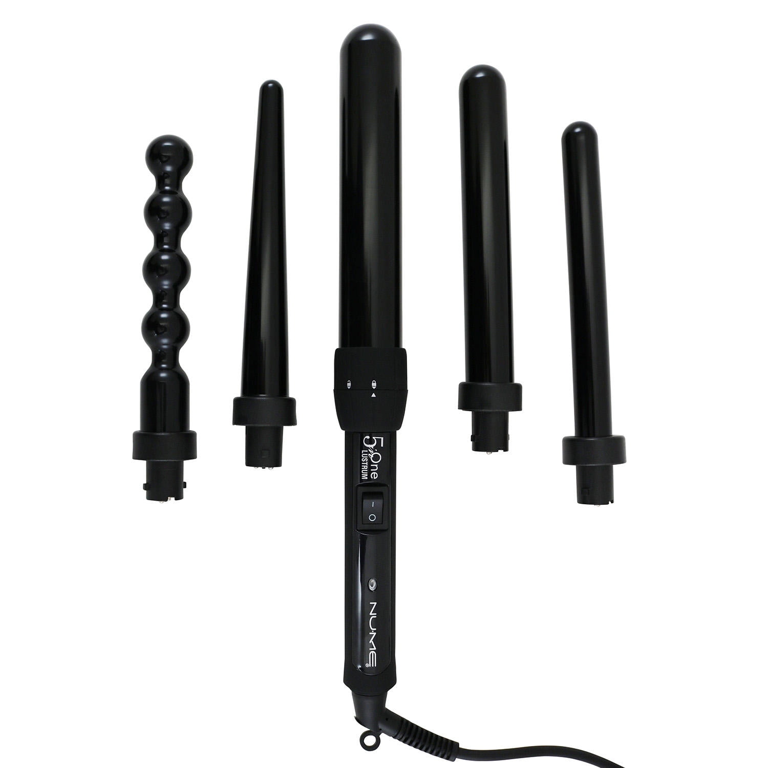 Nume 6-Piece Lustrum Curling Wand Hair Styling Set - Walmart.com