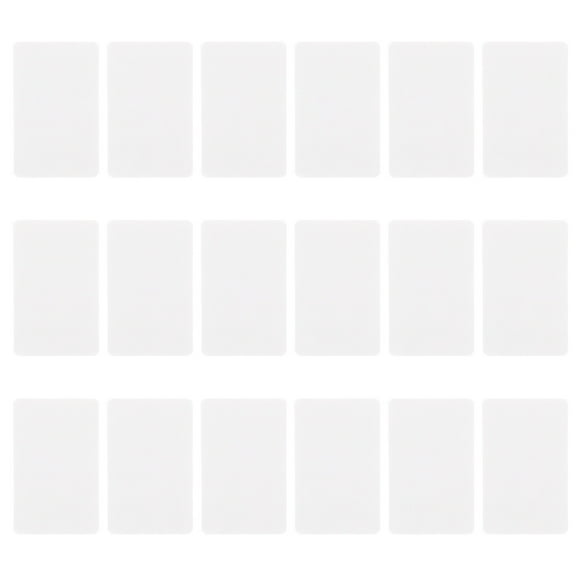 Tarjeta en blanco de 200 piezas en blanco DIY CARJETAS DE PAPELO PURO CARJETA DE VOCABULARIO PARA