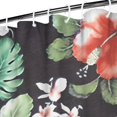 thumbnail image 3 of Pioneer Flower Floral Print Pattern Shower Curtain 36"x72" ,Bathroom Decorative Shower Curtains Set with 12 Hooks,Modern Waterproof Washable Shower Curtain, 3 of 6