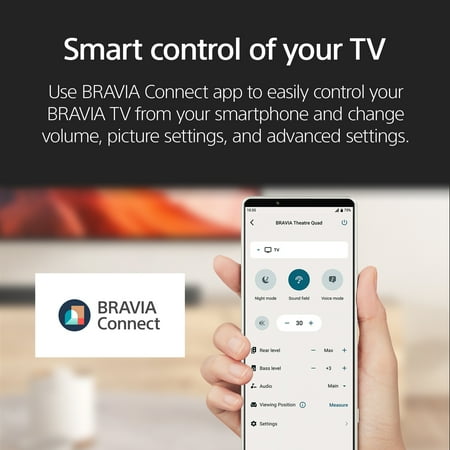 Sony 65” class BRAVIA 8 OLED 4K HDR Smart Google TV K65XR80, 2024 Model