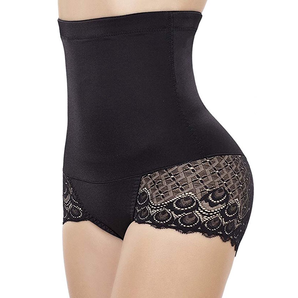Lelinta High Waist Slimming Shaping Panty Waist Trainer Sexy Lace