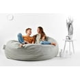 Big Joe XXL 7' Fuf Bean Bag Chair, Multiple Colors/Fabrics