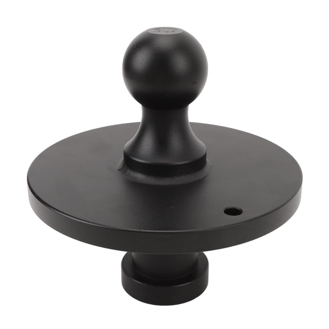 Adaptador de Bola de Quinta Rueda A Cuello de Cisne, Instalácico Rápida de 2-5/16 Pulgadas Adaptador de Bola de Cuello de Cabello Para El Remolque del Tractor Fifth Wheels