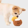 thumbnail image 2 of Cute Coconut Toy Food Sound Slow Food Plush Pet Toy Fun Dog Puzzle Slow Food Cat and Dog Puppy Toys Dog Accessories (1), 2 of 6