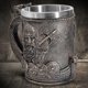 thumbnail image 3 of Pirate Beer Mug Lar Mug Less Steel Mug, 3 of 5