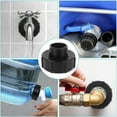 thumbnail image 2 of Adaptador IBC S100x8 a S60x6 Reducción con cinta de PTFE, grifo de tanque de 1000L Adaptador de tanque IBC para válvula de barril de tanque de agua de lluvia, 2 of 5