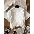 thumbnail image 4 of Women'S Casual Cherry Print T-Shirt - Y2K Style, All-Season, Round Neck, Short Sleeve, "Aelric Eden Cherries" Design, White with Graphics, Casual Wear|Cherry Motif Top|Comfortable Fit, Cherry Tshirt, 4 of 7