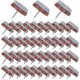 thumbnail image 1 of 50 piezas Patin Chaise A Clouer 24mm Marron Tampon Chaise En Feutre Pour Protger Pieds Des Meubles, 1 of 5