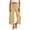 Yellow a2, variant on UQJfacai Capri Pants for Girls High Waisted Wide Leg Linen Palazzo Trousers Pull On Elastic Smock Waist Loose Flowy Pants 4-14 Years