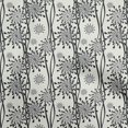 thumbnail image 1 of oneOone Polyester Spandex Black Fabric Floral Silhouette Fabric For Sewing Printed Craft Fabric By The Yard 56 Inch Wide, 1 of 4