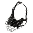thumbnail image 4 of para mascotas para perros Correas ajustables Cubierta para la boca Negro XL Yuyangstore Bozal de cesta, 4 of 7
