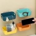 thumbnail image 5 of FRCOLOR Key Storage Cans 4Pcs Macaron Storage Boxes Hole-free Wall Boxes Bedroom Storage Holders,6.1"X4.33"X2.17", 5 of 5