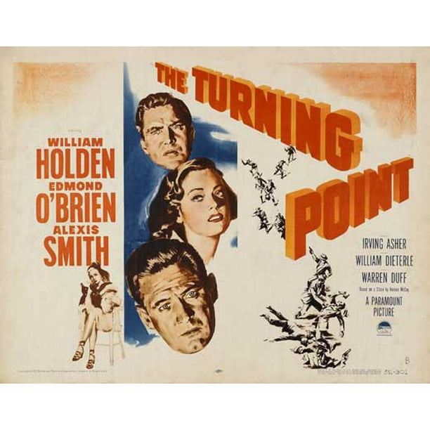 The Turning Point Movie Poster Half Sheet Style A 22 X 28 1952 Walmart Com Walmart Com