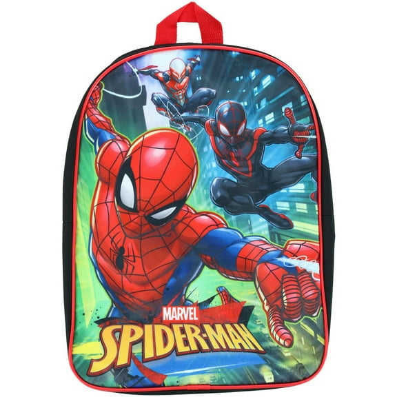Marvel Boy's 15-Inch Spider-Man Backpack with Padded Straps