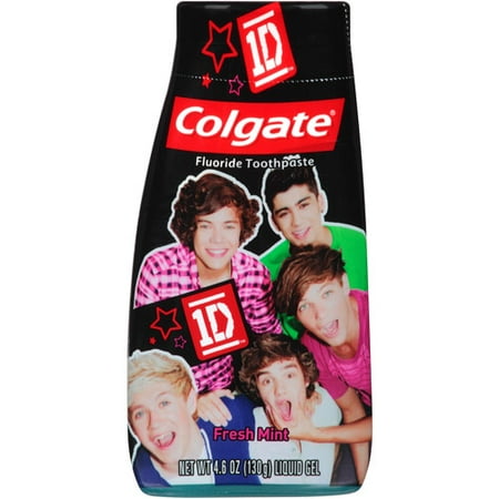 Colgate One Direction Fresh Mint Fluoride Toothpaste, 4.6 oz