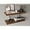 Matt Gray, variant on Tuhome Ecco 31.5" Wide Floating Shelves Set of 2, Shelves for Wall Decor for Bedroom, Bathroom Storage Shelves, Book Shelves for Living Room