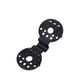 thumbnail image 3 of 1/200pcs Shade Cloth Heavy Duty Lock Grip Round Greenhouse Sun Shade Net Fix Clamp Plastic, 3 of 5