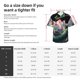 thumbnail image 5 of Balery Snake Holding A Lotus Camisas hawaianas de manga corta para hombre, camisas playeras de corte holgado, camisas de vacaciones con botones,Medium, 5 of 7
