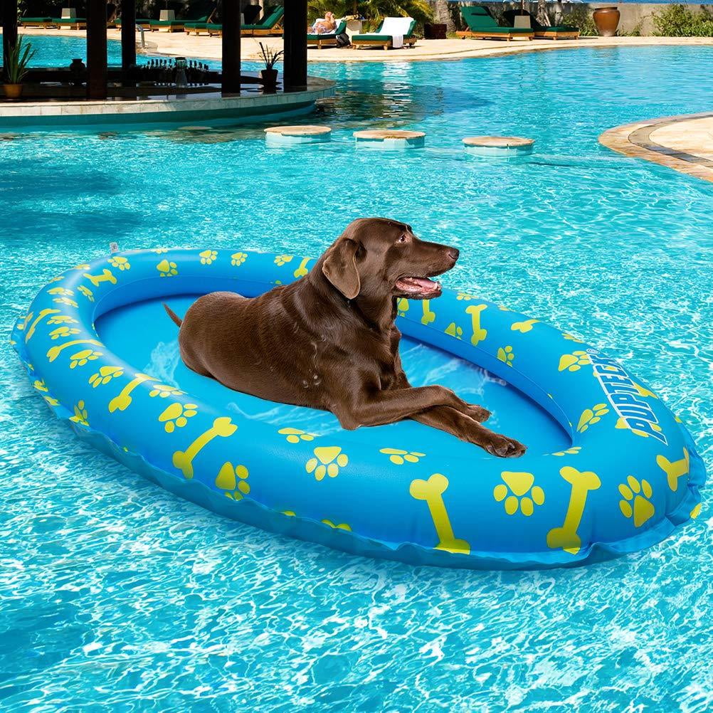 inflatable dog pool float