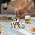 thumbnail image 5 of Yayeee Ashtray with Lid for Cigarette Smokeless Stainless Steel Home Ash Holder, Large Red Floral Pattern, 5 of 7