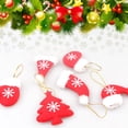 thumbnail image 5 of Raindrops 4-Piece Christmas Ornament Set with Festive Fabric Designs for Tree and Holiday Home Decoration, 5 of 8