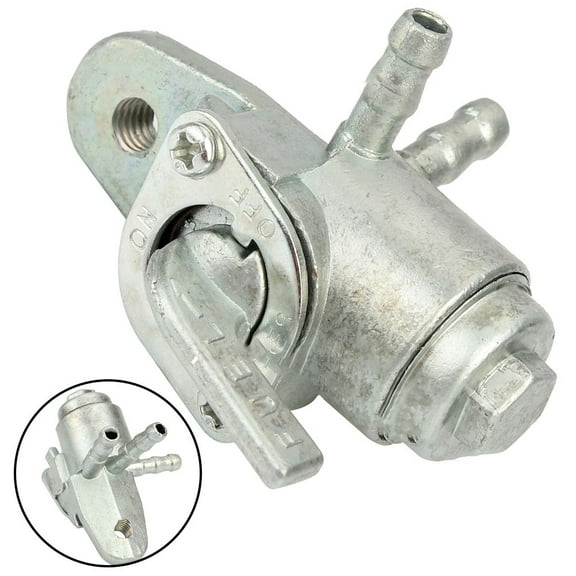 3-Way 3 Way Petcock Tap Valve Switch For Motorcycle Dirt Bike ATV
