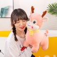 thumbnail image 2 of Lovely Soft Cute Scarf Fawn Cartoon Plush Toy Doll Doll Cute Colorful Plum Blossom Spot Children's Birthday Toy GiftGreen35cm Deng Xun unisex, 2 of 2
