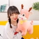 thumbnail image 2 of Lovely Soft Cute Scarf Fawn Cartoon Plush Toy Doll Doll Cute Colorful Plum Blossom Spot Children's Birthday Toy GiftPink25cm Deng Xun unisex, 2 of 2