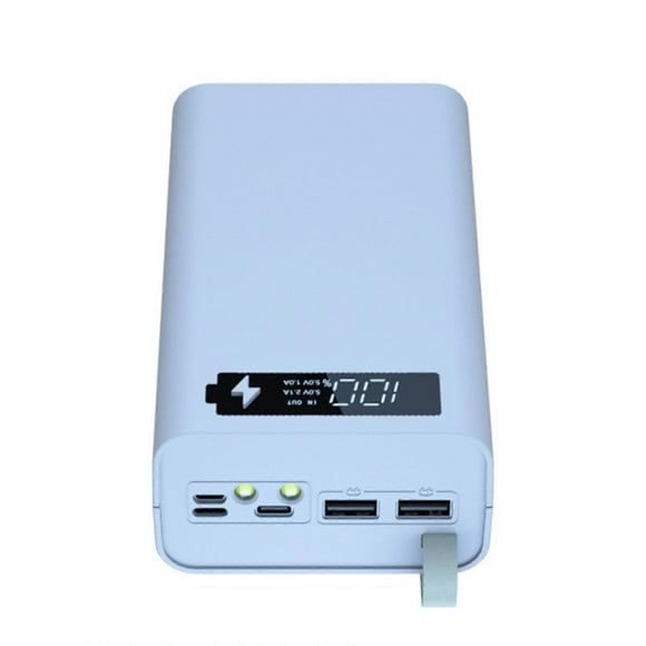 18650 Power Bank Cases 12 Slot Batteries Container Battery Holder Storage Box