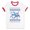 White/Red, variant on Reindeer Christmas Cross Stitch Ringer Tee Shirt Unisex Large White/Black