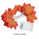 thumbnail image 4 of Cadena Luces Halloween 3M 20 LED Hoja Arce Otoño, 4 of 9