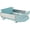 Mineral Water, variant on Compact Space Saving, Dish Rack with Removable Flatware Caddy and Angled Self Draining Drainboard, Satin Gray, 15-Inch-by-13.25-Inch