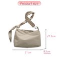 thumbnail image 2 of Bolso bandolera retro de gran tamaño para mujer, bolso de mano informal, 2 of 7