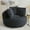 Black, variant on Eyisean 45" Corduroy Giant Bean Bag Chair, Comfy Lazy Sofa with Armrests & 3 Pillows, Oversized Bean Bag Couch with Deep Seat, Lounge Floor Sofa for Adults, Living Room, Bedroom Reading