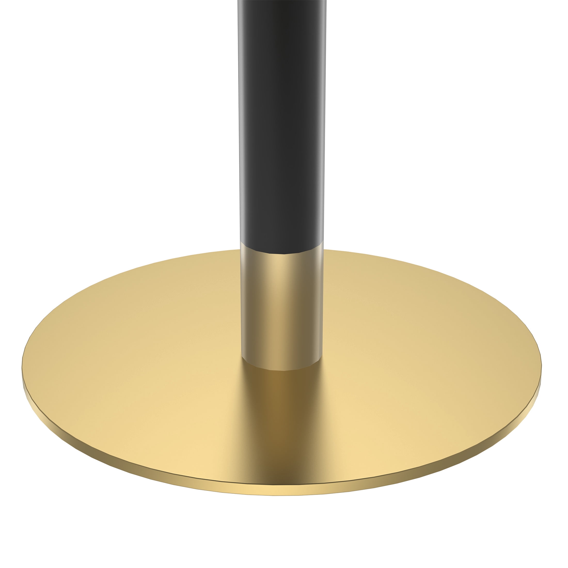 Noble House 31.5" Square Dining Table with Faux Marble Top, Luxury Bistro Table with Stainless Steel Legs, Black & Gold