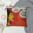 thumbnail image 2 of Creowell Inspirational Grounding Technique All Feelings are Okay Reversible Throw Pillow Covers,Home Mental Health Therapist Office Decorative Cushion,Gift for Teen Girls Kids  White, 2 of 5