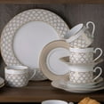 thumbnail image 3 of Noritake Eternal Palace Gold 40 piece dinner set, 3 of 5