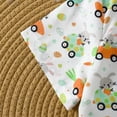 thumbnail image 3 of Toddler Easter Outfits for Boys Baby Boys Cute Clothing Sets Bow Tie Cartoon Print T-Shirt with Shorts Set, 3 of 6