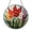 Acrylic 3.5 Inch, variant on August Birth Month Flower Glass Suncatcher Window Hanging, Gladiolus Floral Decor, Meaningful Gift for Her